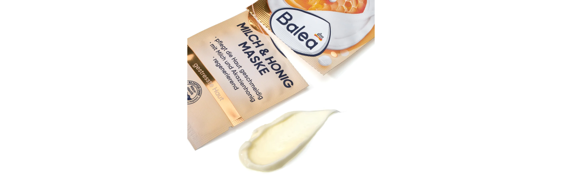 Balea Gesichtsmaske Milch und Honig